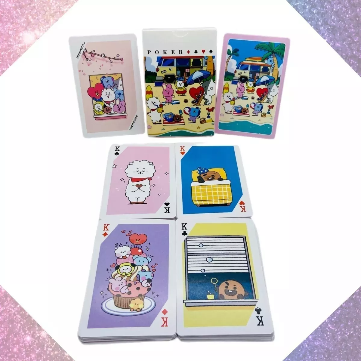CARTAS BARAJA POKER DE PERSONAJES KPOP - 1