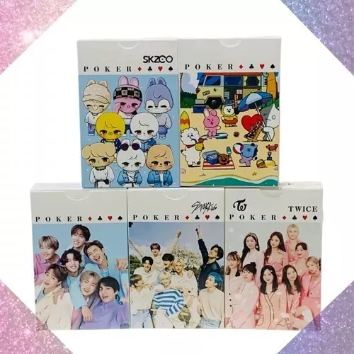 CARTAS BARAJA POKER DE PERSONAJES KPOP - 2