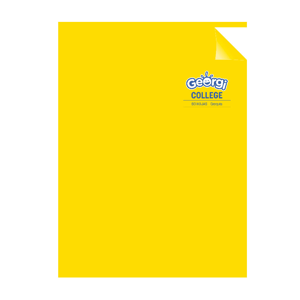 PACK 10 CUADERNOS COLLAGE 80 HJS CROQUIS GEORGI - 1