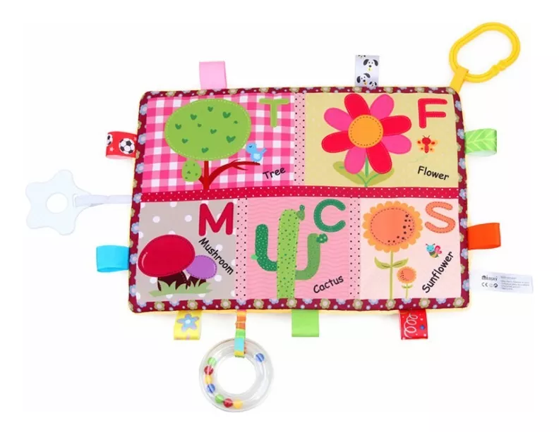 PACK MANTA SENSORIAL + LIBRO TELA SENSORIAL BEBE - 3