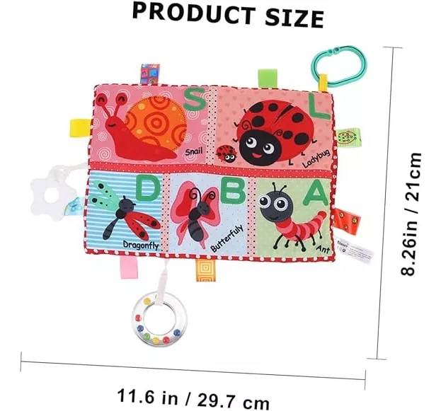 PACK MANTA SENSORIAL + LIBRO TELA SENSORIAL BEBE - 4