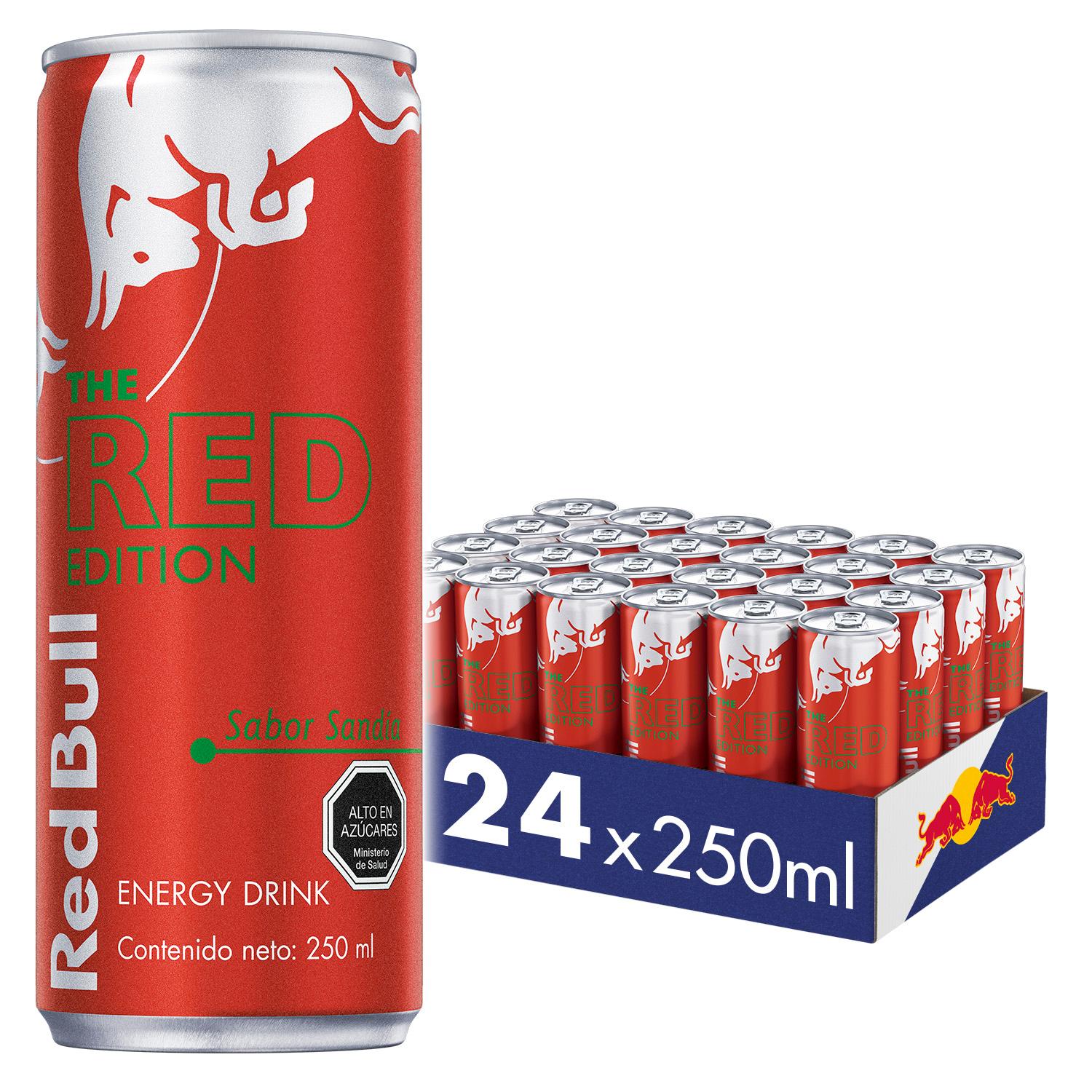 REDBULL BEBIDA ENERGÉTICA PACK 24 LATAS SANDÍA  250ML - 1