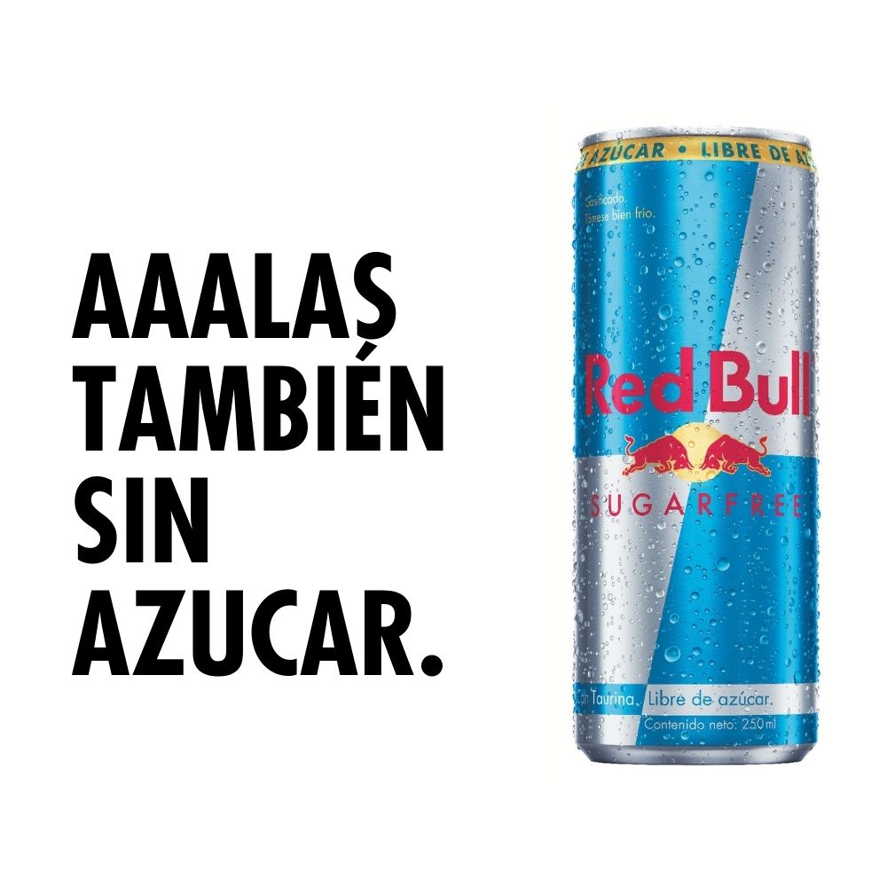 PACK BEBIDA ENERGETICA SUGAR FREE EDITION RED BULL LATA ABREFACIL 250 ML 16 UN - 2
