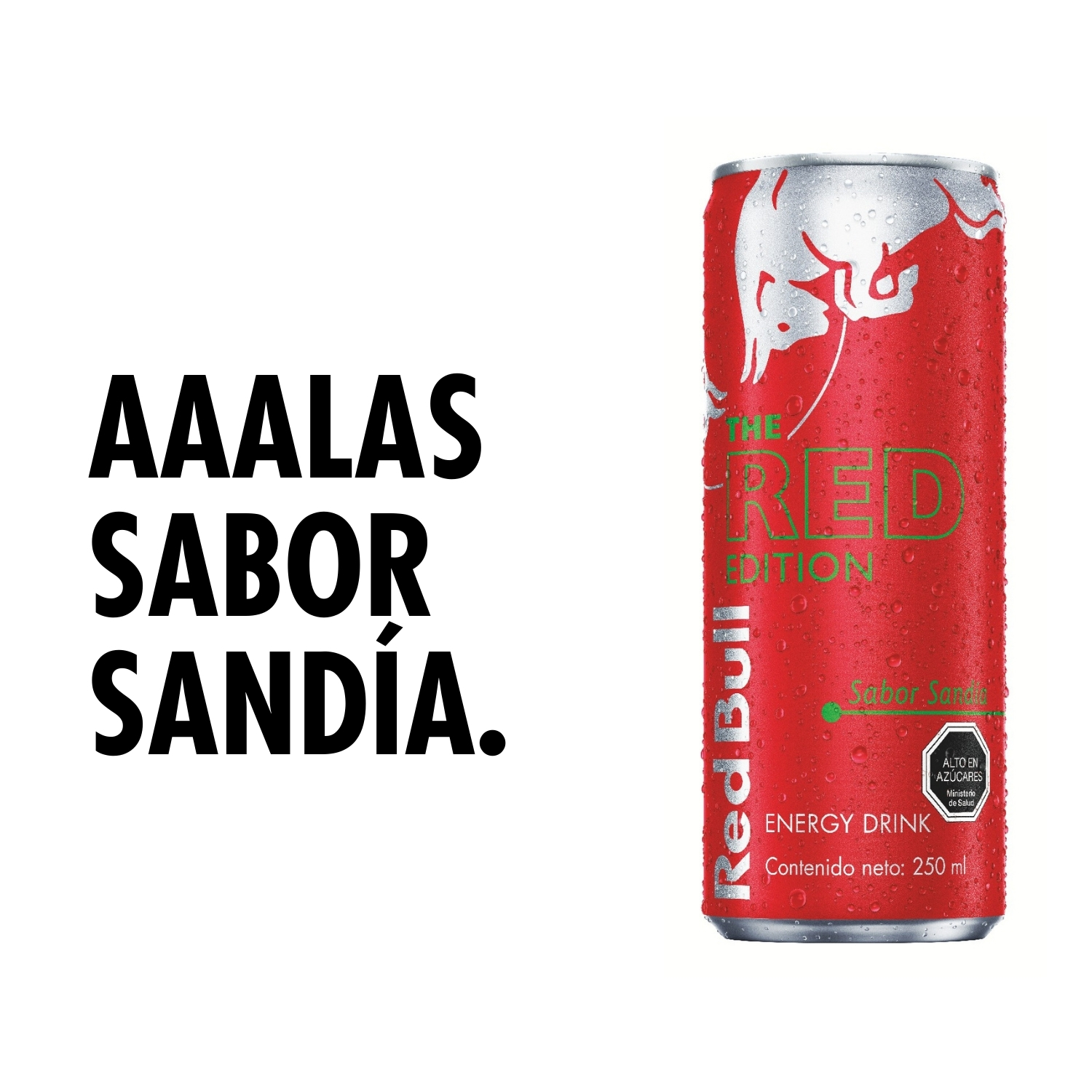 RED BULL BEBIDA ENERGÉTICA PACK 16 LATAS SANDÍA 250ML - 2
