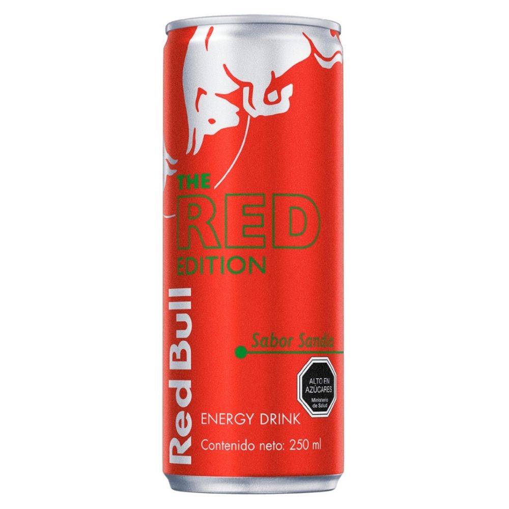 RED BULL BEBIDA ENERGÉTICA PACK 16 LATAS SANDÍA 250ML - 4