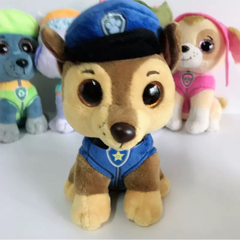 PAW PATROL THE Movie Chase Marshall Skye Rubble Rocky Zuma Everest Plush Lot 8 EUR 28,30