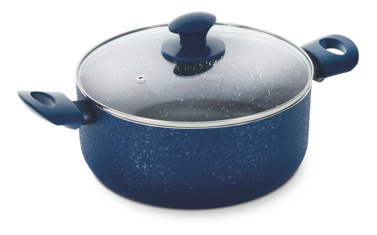 OLLA 24CM GRANITO NAVY ILKO | Azul - 1