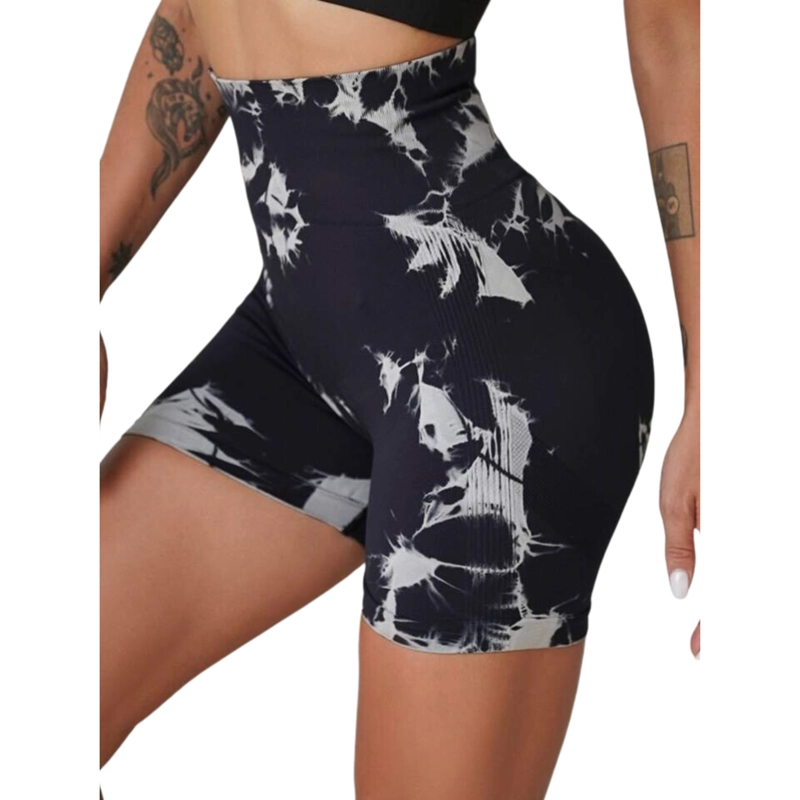 CALZA LEGGINGS ULTRA SLIM MUJER SUKHA NEGRO CALZAS LEGGINGS PUSH UP CORTO - 1