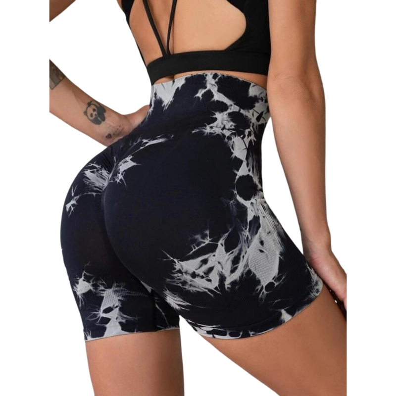 CALZA LEGGINGS ULTRA SLIM MUJER SUKHA NEGRO CALZAS LEGGINGS PUSH UP CORTO - 3