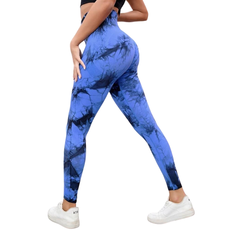 CALZA LEGGINGS ULTRA SLIM MUJER SUKHA AZUL CALZAS LEGGINGS PUSH UP - 1