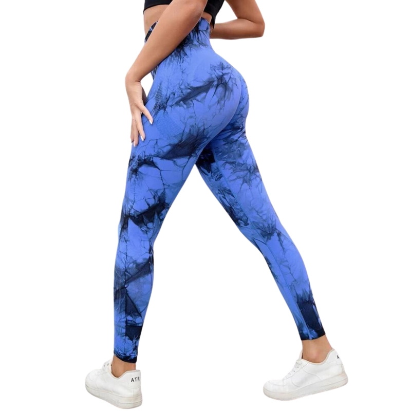 CALZA LEGGINGS ULTRA SLIM MUJER SUKHA AZUL CALZAS LEGGINGS PUSH UP - 1
