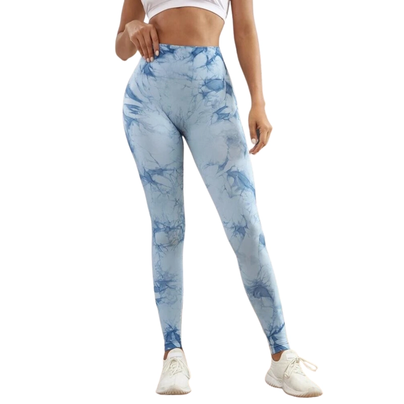 CALZAS LEGGINGS PUSH UP SUKHA CELESTE - 3