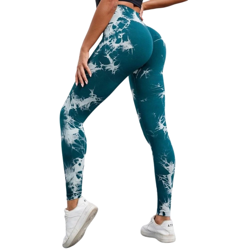 CALZAS LEGGINGS PUSH UP SUKHA VERDE - 1