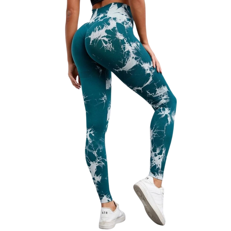 CALZAS LEGGINGS PUSH UP SUKHA VERDE - 4