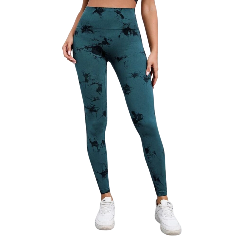 CALZAS LEGGINGS PUSH UP SUKHA VERDE OSCURO - 5