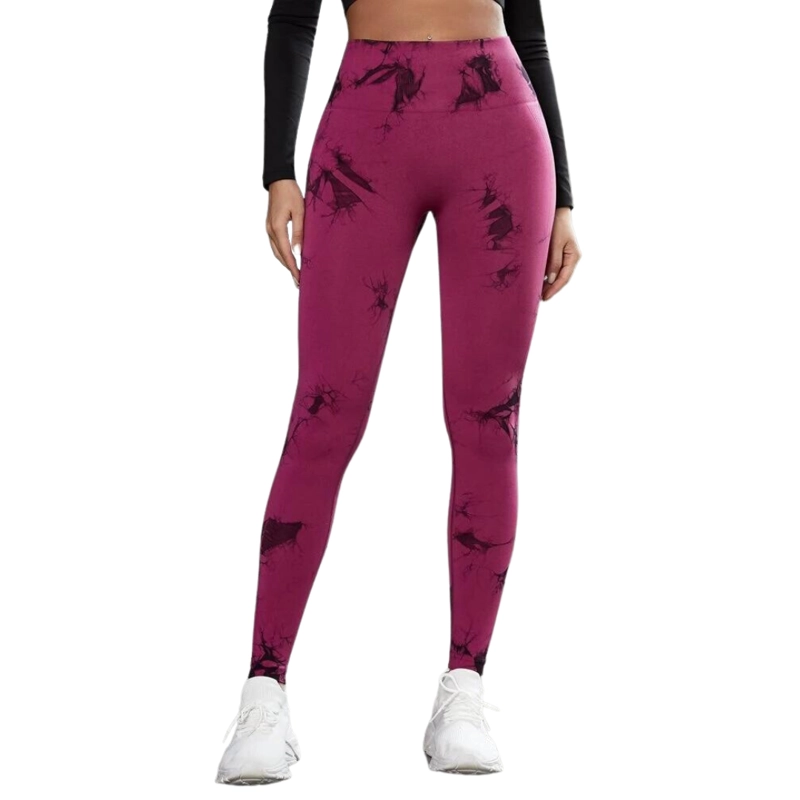 CALZA LEGGINGS ULTRA SLIM MUJER SUKHA ROSADA OSCURO CALZAS LEGGINGS PUSH UP - 3