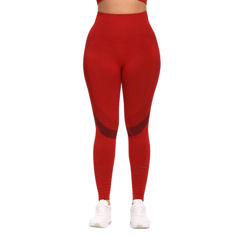 CALZAS MALLAS TIRO ALTO SUKHA ROJO - 1