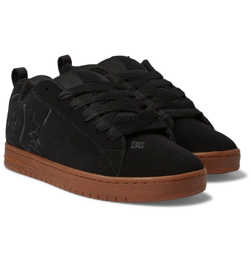 ZAPATILLAS HOMBRE DC URBANAS NEGRO CUERO COURT GRAFFIK 300529 BGM - 3