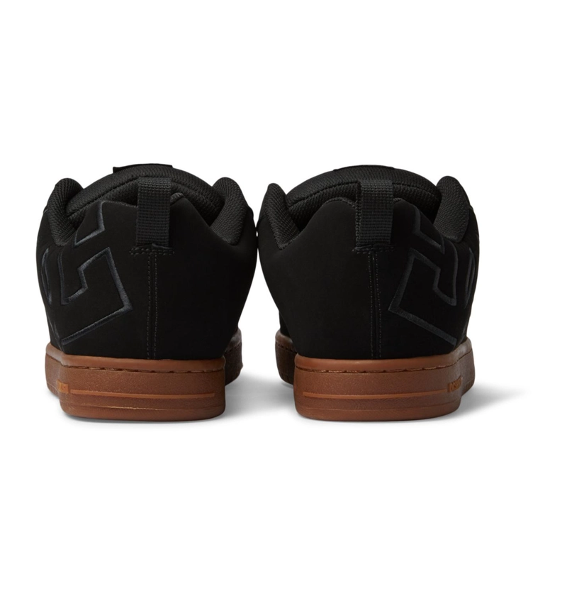 ZAPATILLAS HOMBRE DC URBANAS NEGRO CUERO COURT GRAFFIK 300529 BGM - 4