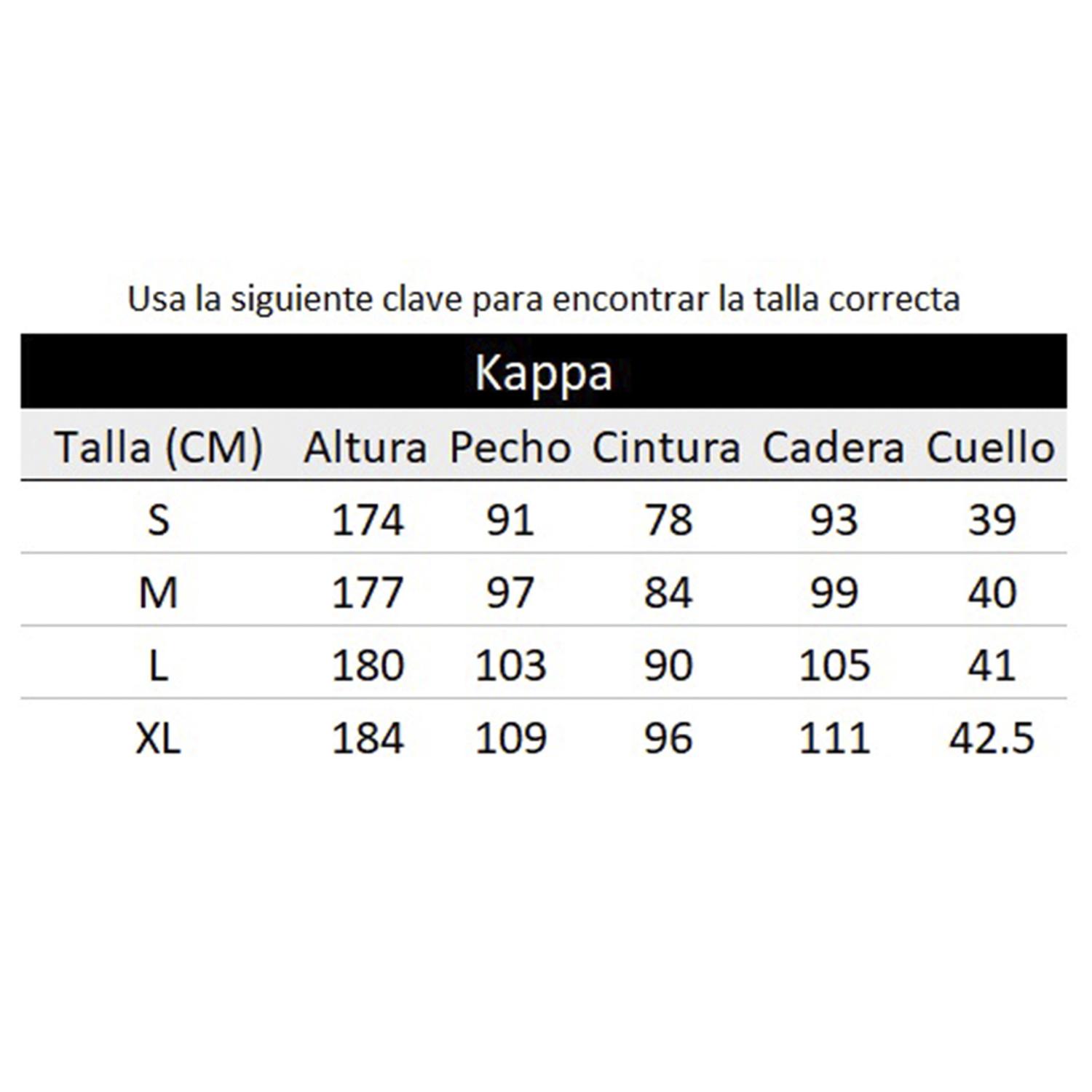 POLERON HOMBRE KAPPA CREW ROJO - 5