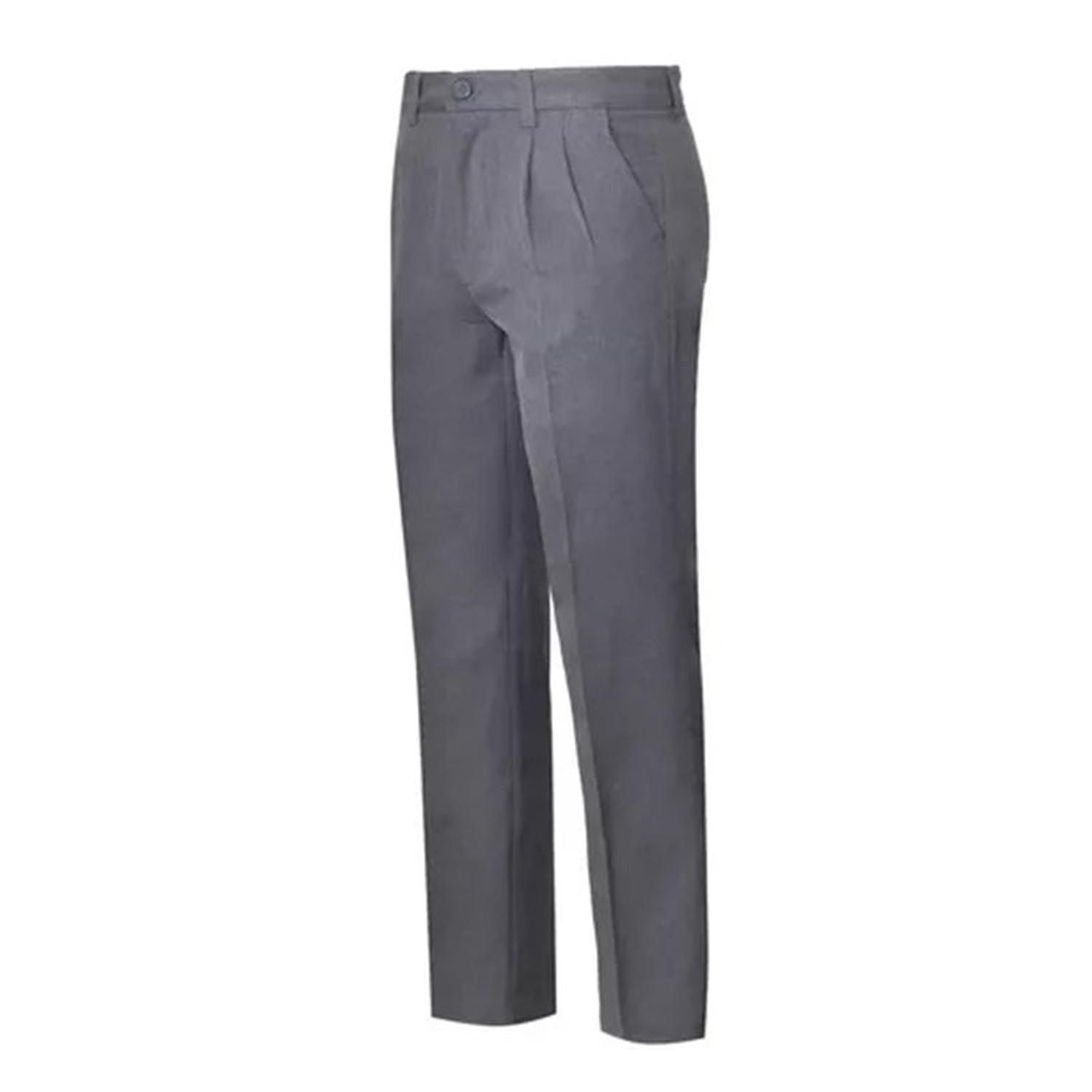 PANTALÓN ESCOLAR NIÑO KOTTING GRIS CLÁSICO PINZADO - 3
