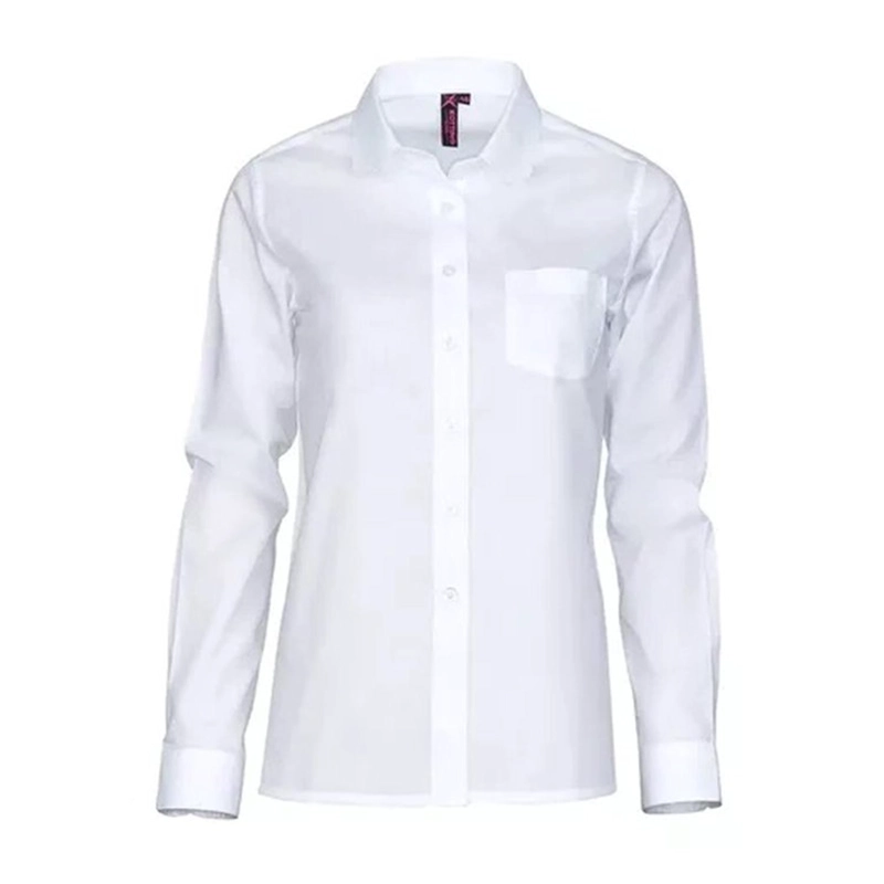BLUSA ESCOLAR NIÑA KOTTING BLANCO CLÁSICA REGULAR FIT - 1