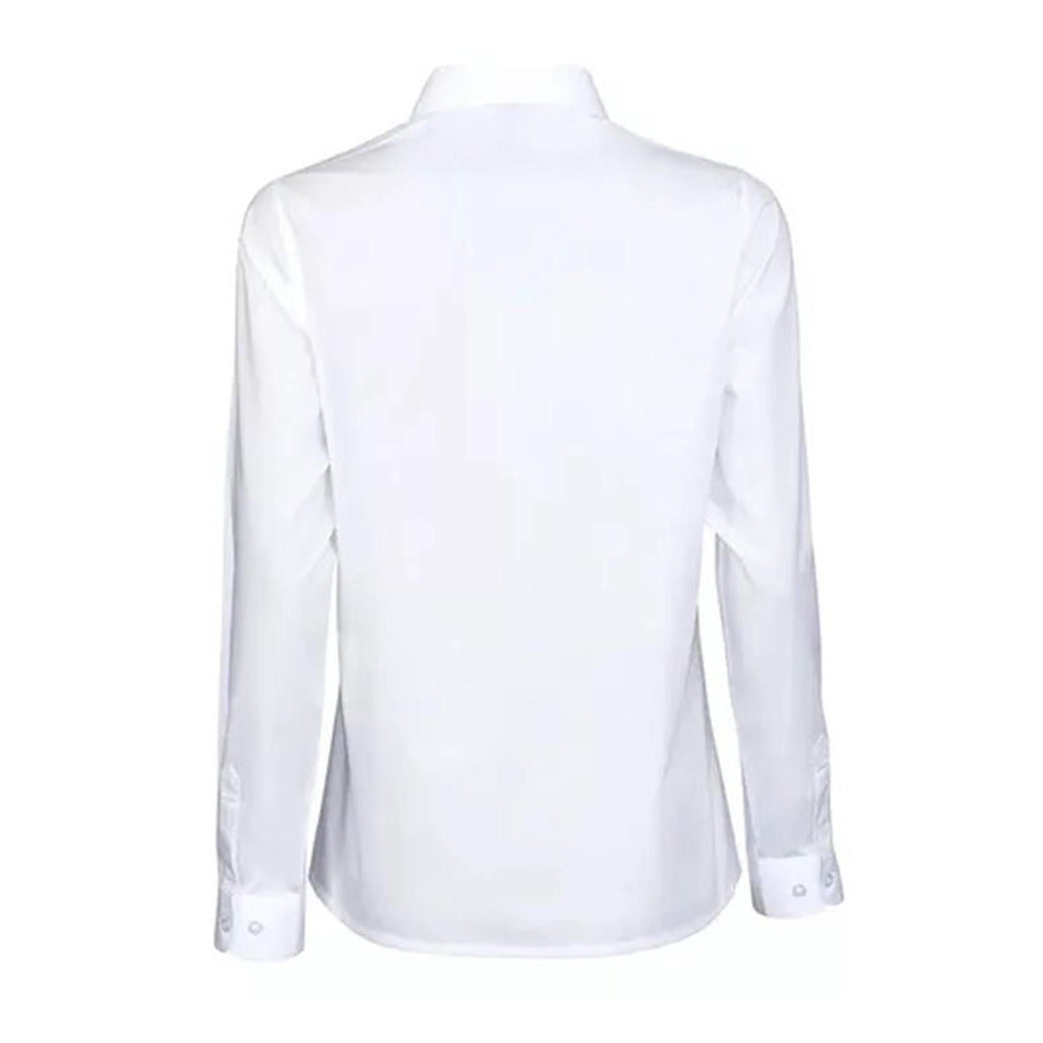 BLUSA ESCOLAR NIÑA KOTTING BLANCO CLÁSICA REGULAR FIT - 2