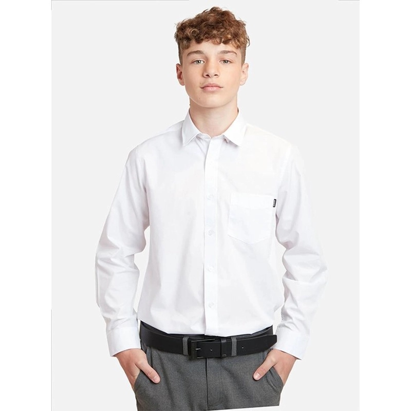 CAMISA ESCOLAR HOMBRE MAUI & SONS BLANCO JUVENIL 5E111 - 5