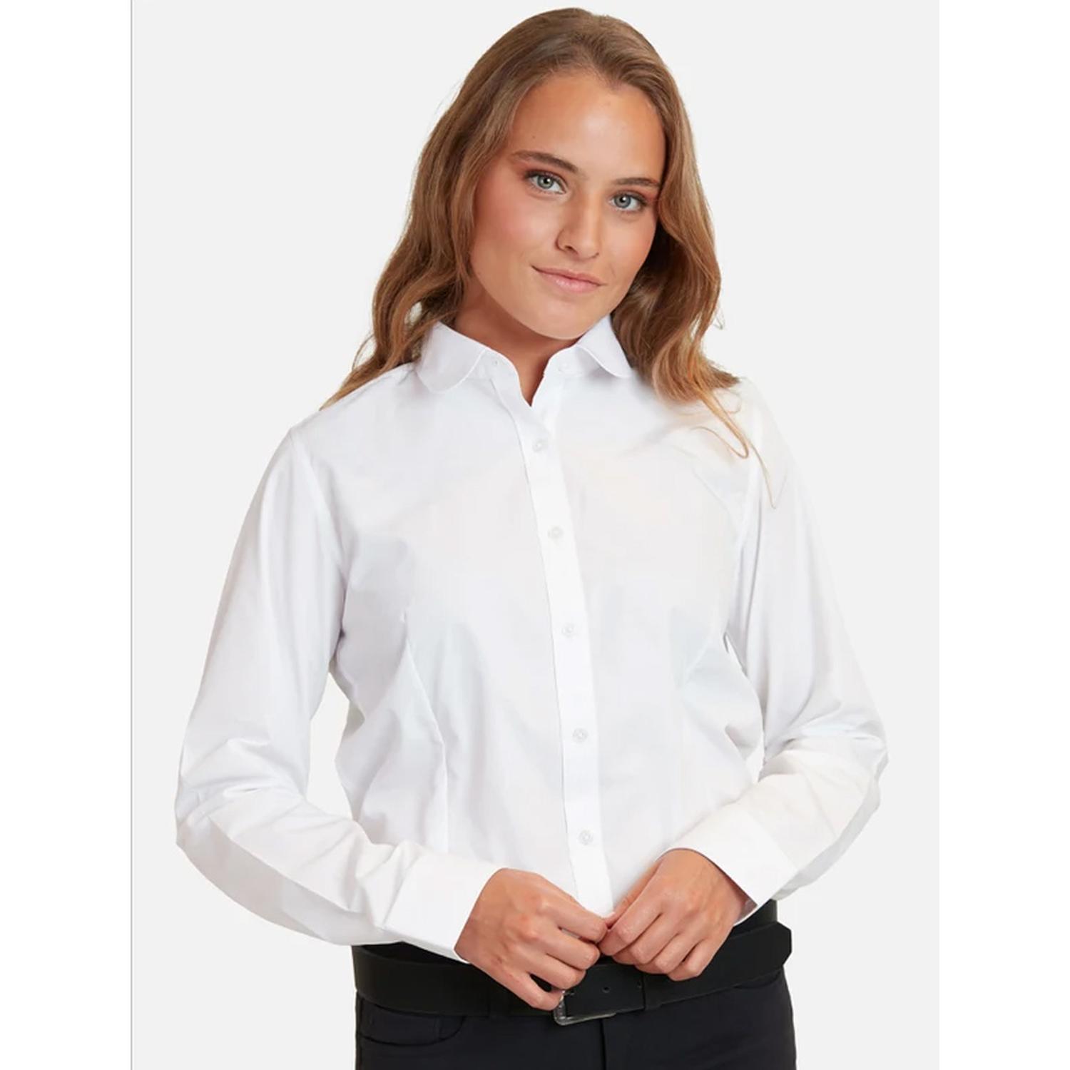 BLUSA ESCOLAR MUJER MAUI & SONS BLANCO 5E108 - 1