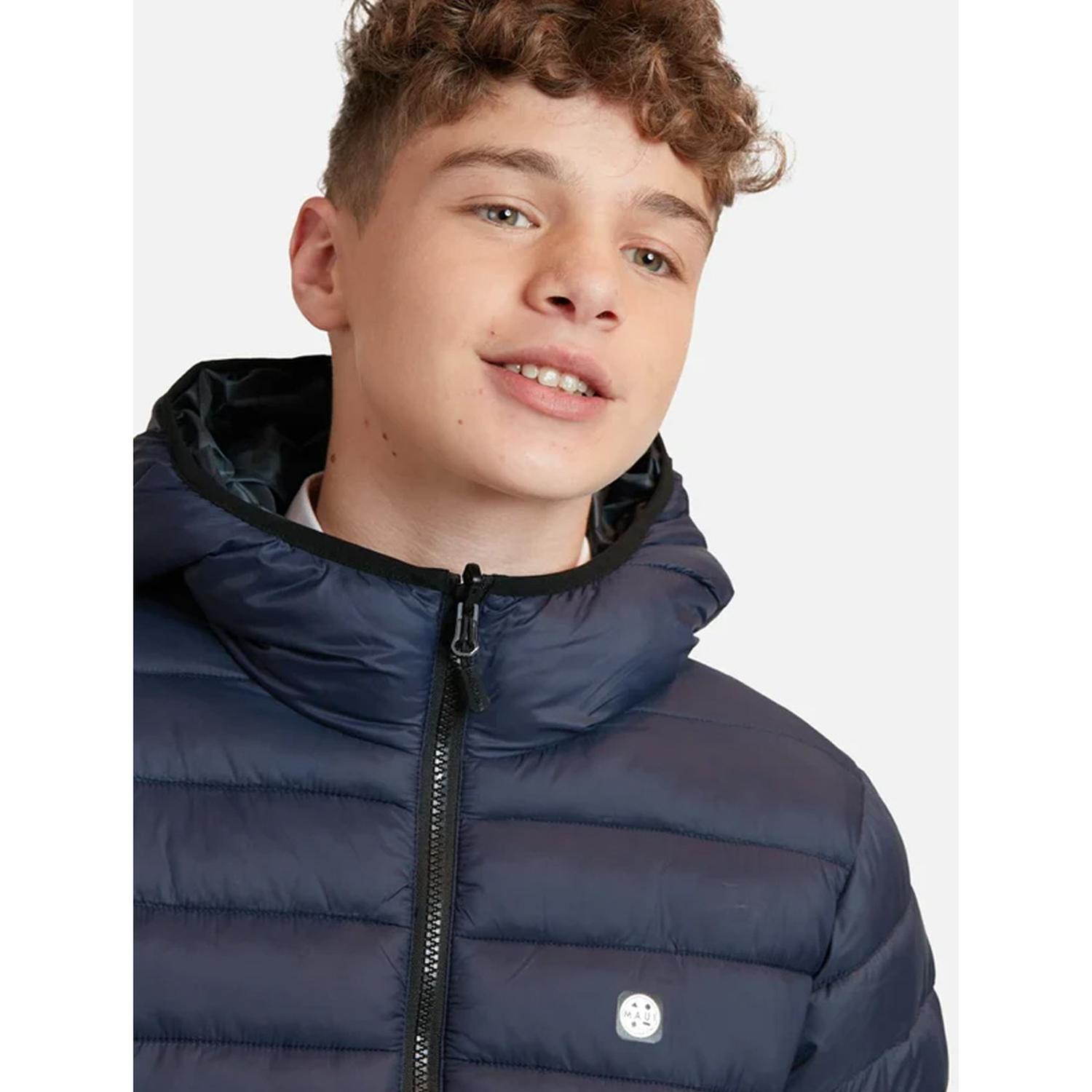 PARKA ESCOLAR NIÑO MAUI & SONS AZUL MARINO REVERSIBLE JUVENIL 5E131 - 4