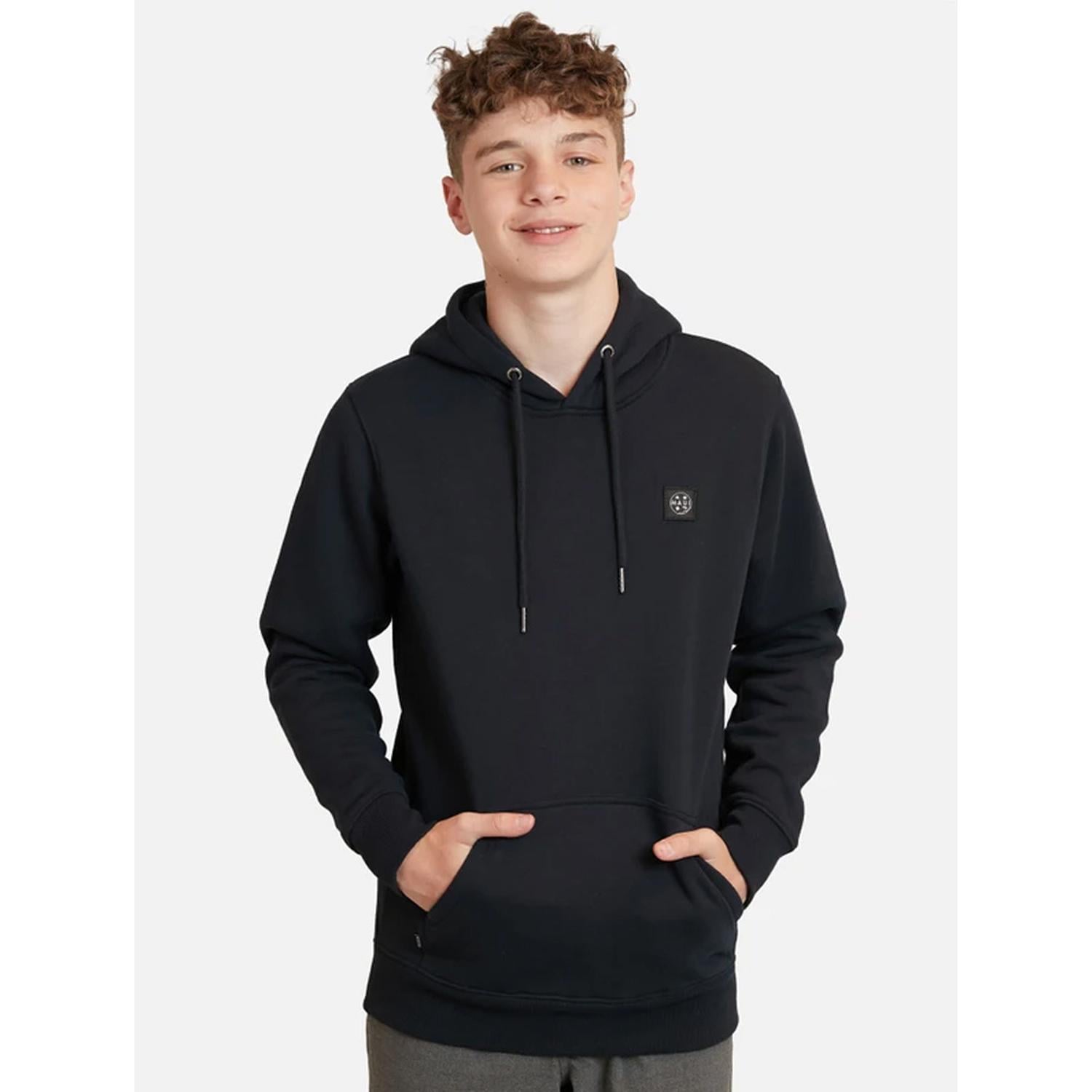 POLERÓN ESCOLAR NIÑO MAUI & SONS AZUL MARINO JUVENIL 5E119 CAPUCHA - 1