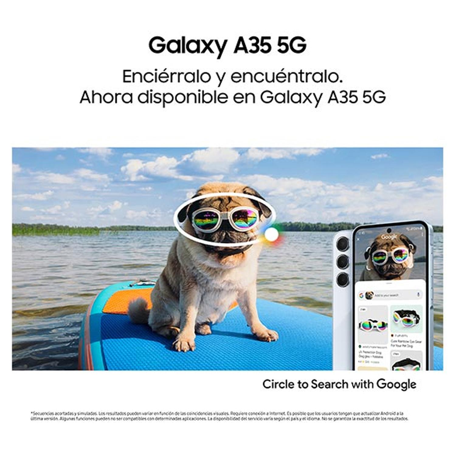 SAMSUNG GALAXY A35 128GB 6 GB RAM 13MP AWESOME ICEBLUE - 3