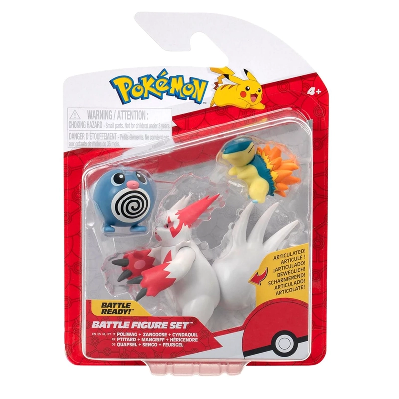 POKEMON BATTLE FIGURE SET 3 FIGURAS PKW4085 - 1