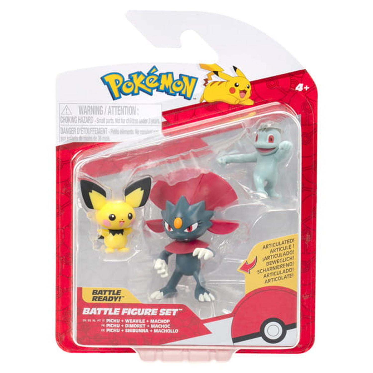POKEMON BATTLE FIGURE SET 3 FIGURAS PKW4083 - 1