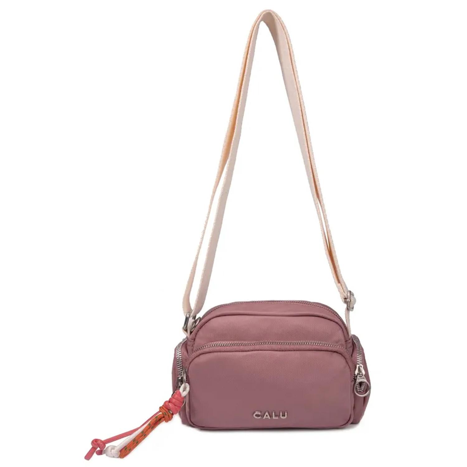 CARTERA PAMELA PALO ROSA - CALU BAGS - 127310 - 2