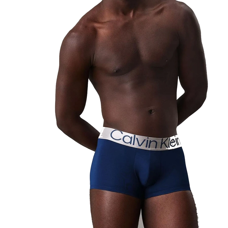 PACK 3 BOXERS LOW RISE TRUNK STEEL MICRO CALVIN KLEIN - 2