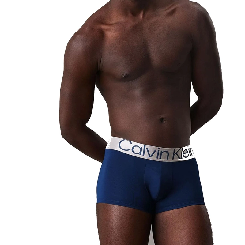 PACK 3 BOXERS LOW RISE TRUNK STEEL MICRO CALVIN KLEIN - 2
