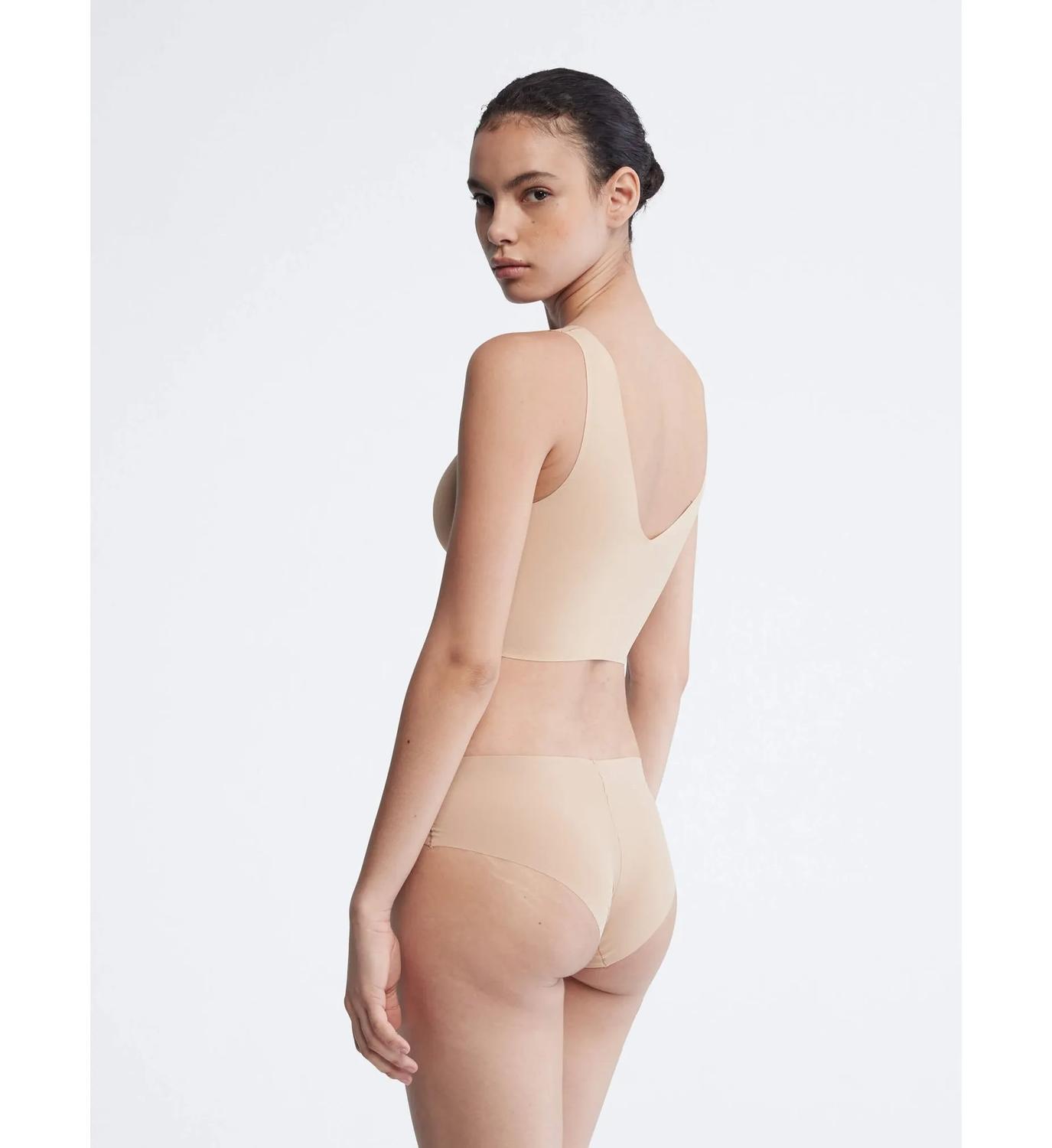 BRASIER CALVIN KLEIN INVISIBLES MUJER BEIGE QF4708-265 - 3