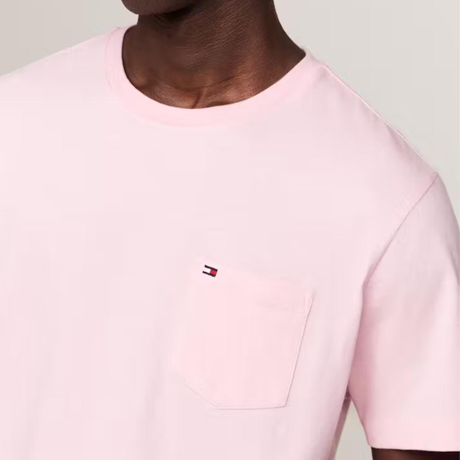 POLERA CUELLO REDONDO HOMBRE CON BOLSILLO TOMMY HILFIGER - 3