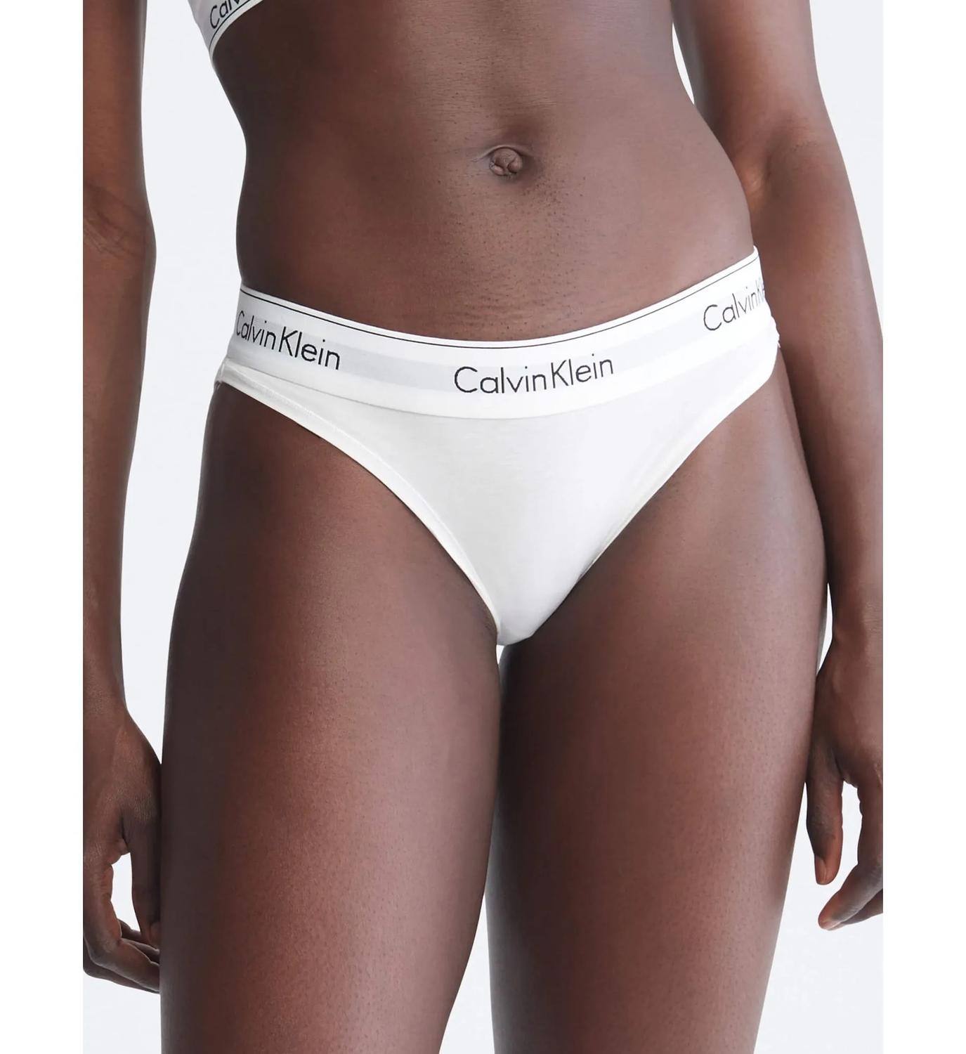 BIKINI CALVIN KLEIN CARRUSEL MUJER BLANCO F3787-100 - 1