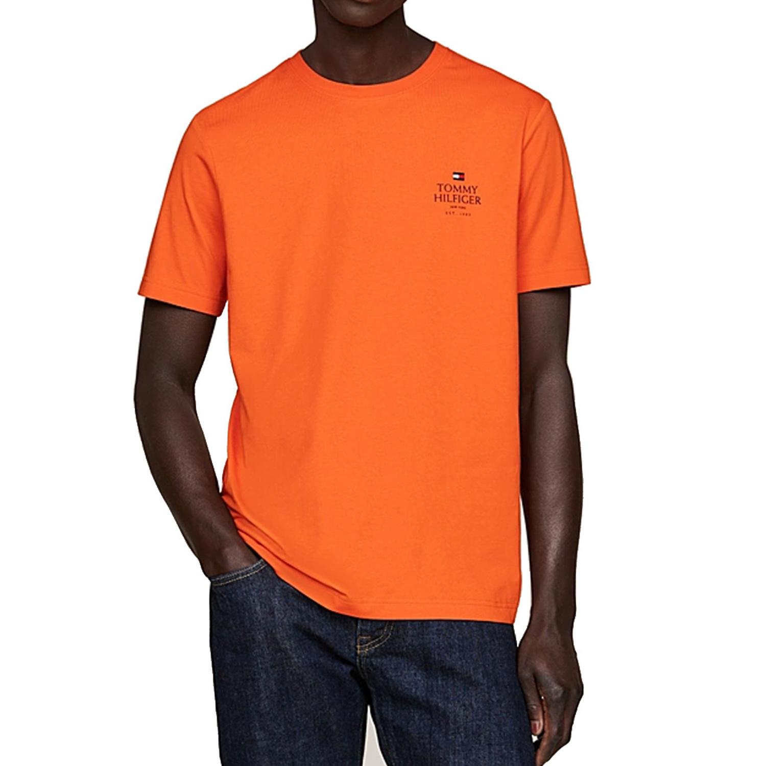 POLERA CUELLO REDONDO CON LOGOTIPO TOMMY HILFIGER - 1