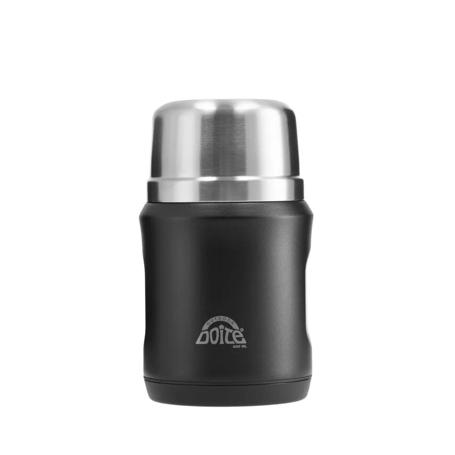 TERMO DE COMIDA EN COLOR NEGRO 400ML DOITE - 1