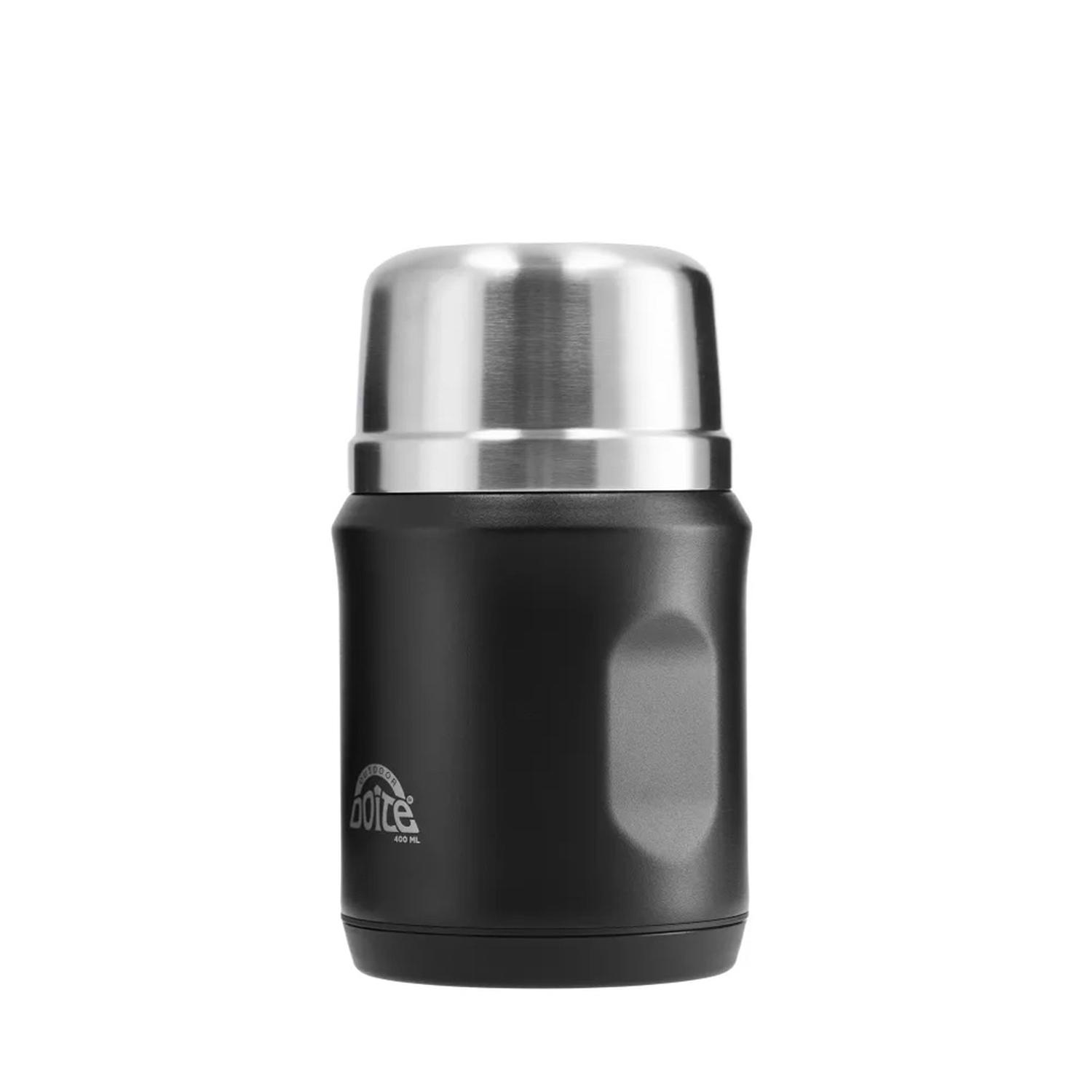 TERMO DE COMIDA EN COLOR NEGRO 400ML DOITE - 3
