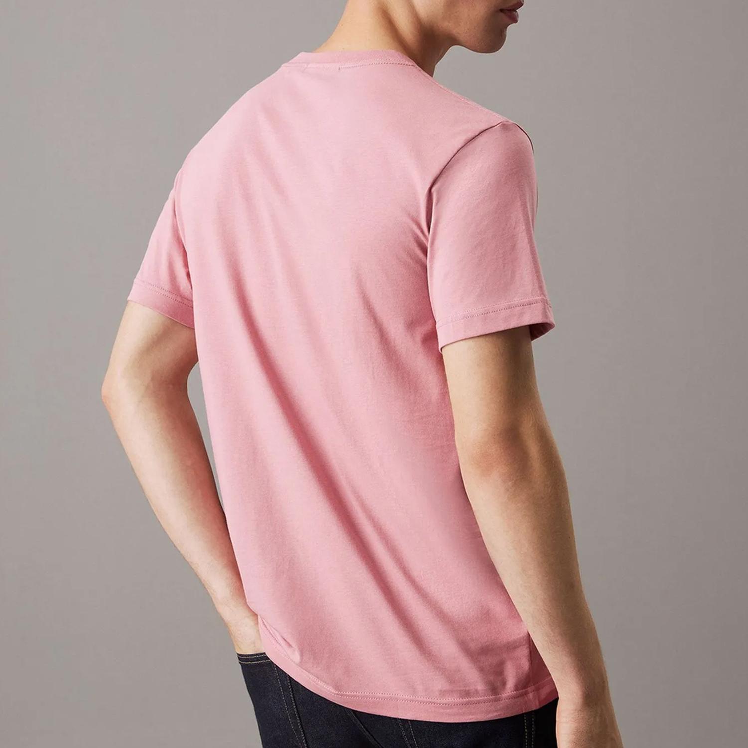 POLERA EMBRO BADGE CALVIN KLEIN ROSA - J30J325268VLG - 3
