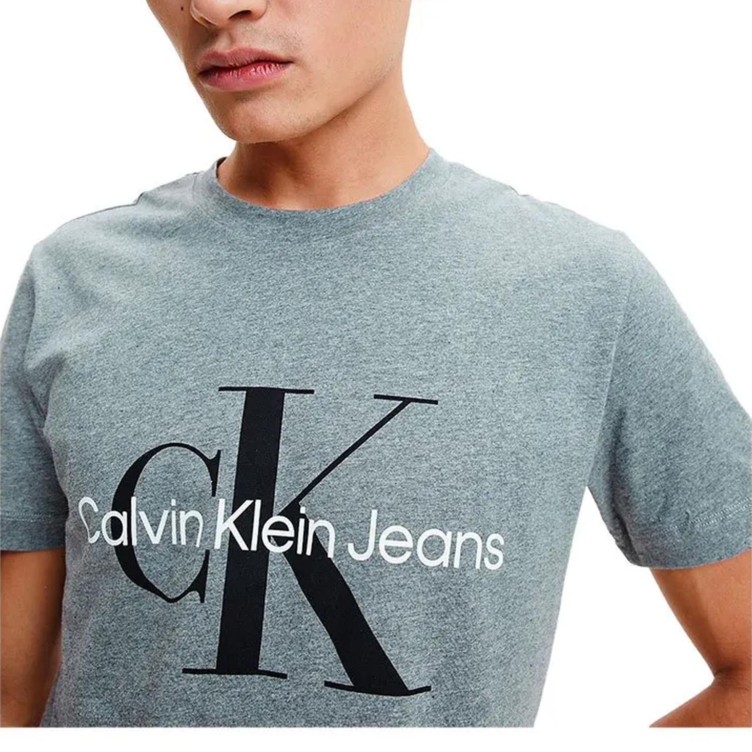 POLERA MONOGRAM GRIS - CALVIN KLEIN - 40EM286032 - 3