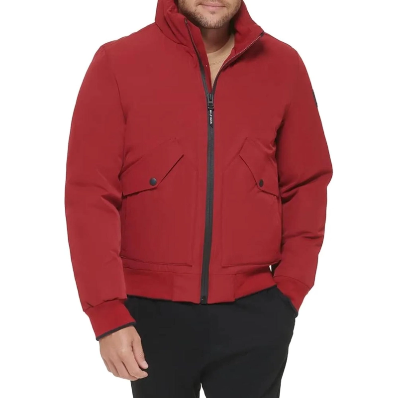 CHAQUETA FLEX BOMBER ROJO - TOMMY HILFIGER - 152AP755RED - 2