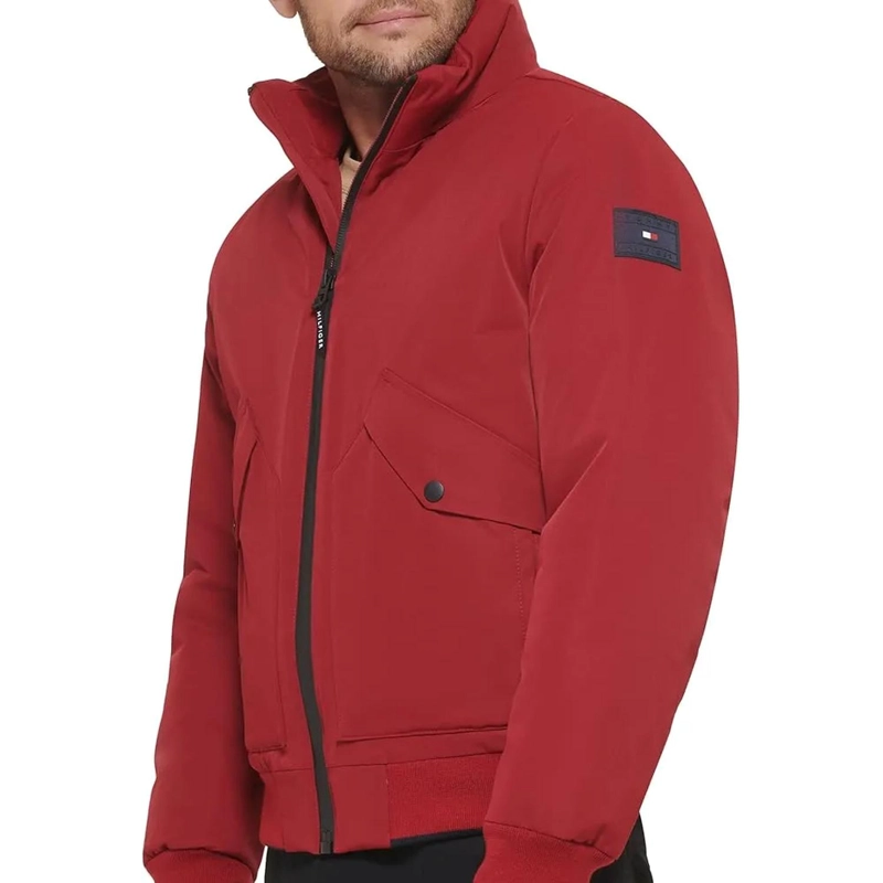 CHAQUETA FLEX BOMBER ROJO - TOMMY HILFIGER - 152AP755RED - 3