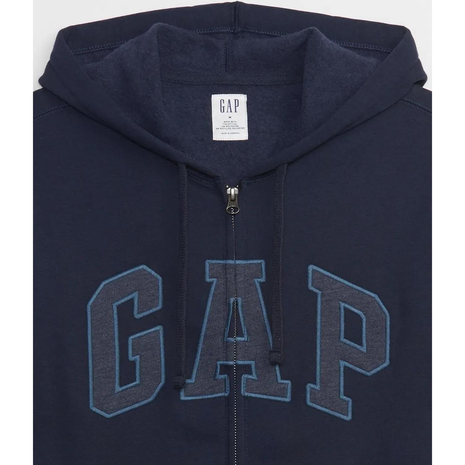 POLERON HOMBRE FULLZIPPER V-HE AZUL - GAP - 499917 - 3