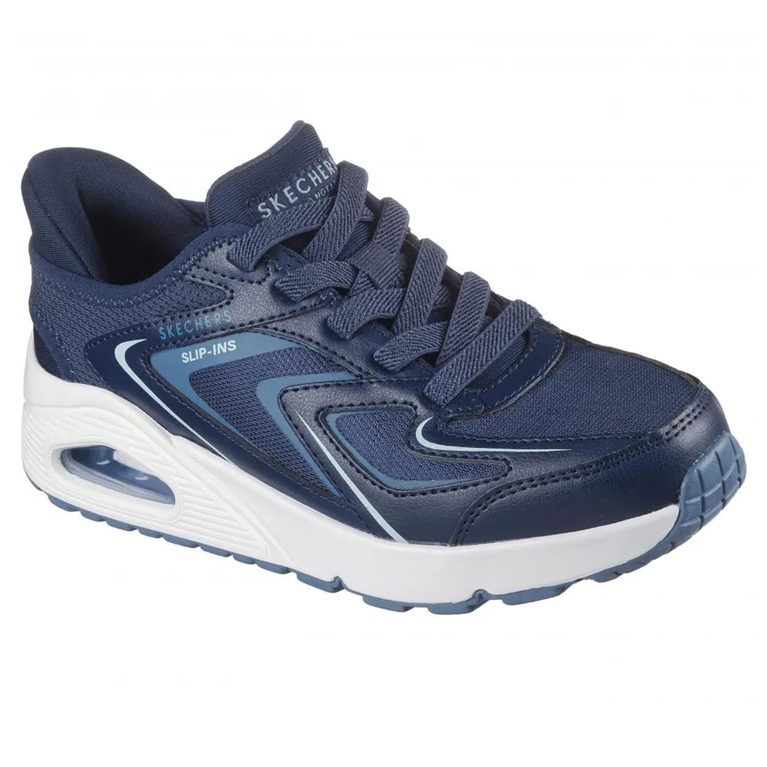 ZAPATILLA NIÑO SKECHERS - UNO FLOW 417005LNVLB - 2