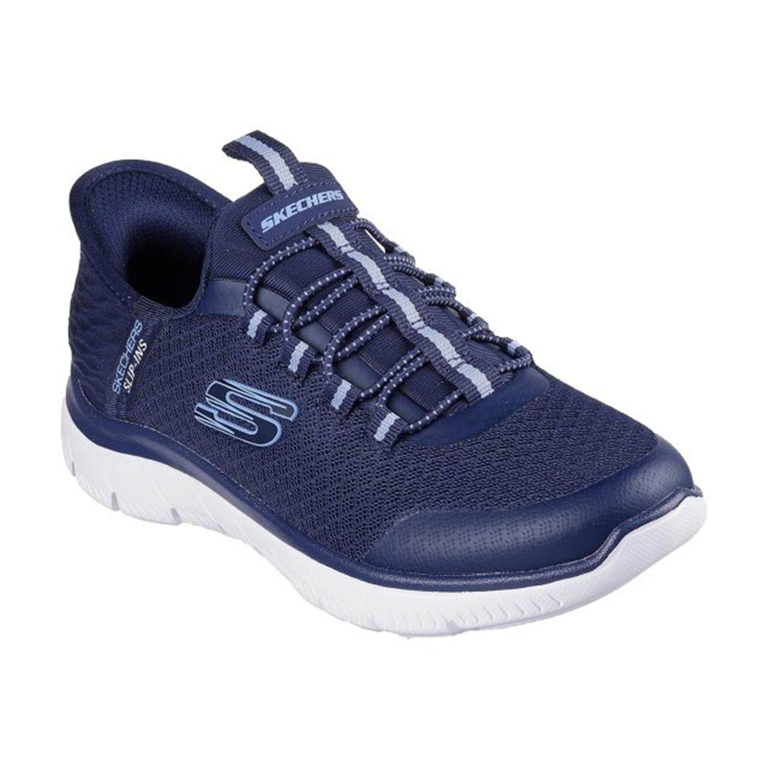 ZAPATILLA NIÑO AZUL SKECHERS - SUMMITS 303919L NVY - 2